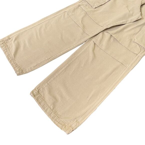 Coperni Canvas Wide Leg Cargo Pants in Beige - Picture 7 of 16